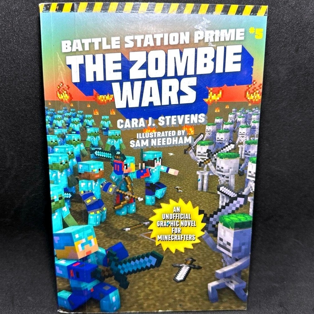 Battle Station Prime 5 The Zombie Wars Cara J Stevens Minecraft‎ Graphic Novel